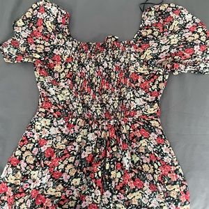 Lush Floral Romper